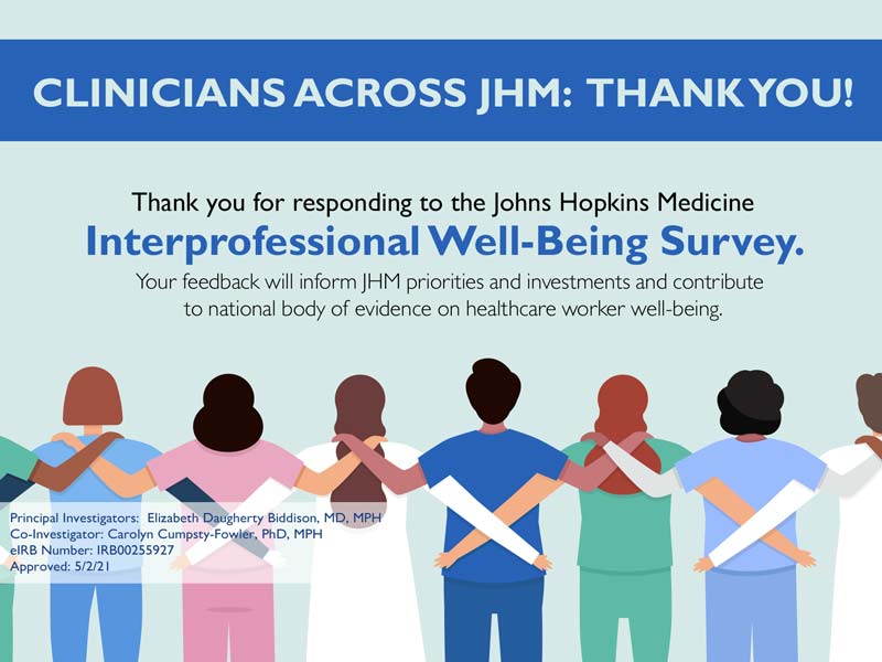 Well-Being Survey Thank You Graphic